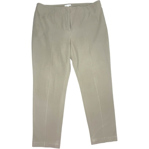J. Jill Pants - J.Jill premium Bistretch Smooth Fit Trousers Size 14 khaki tan